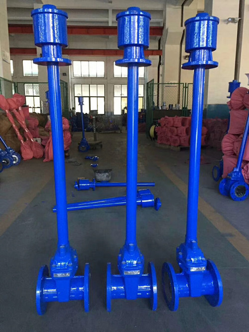 地埋加長(zhǎng)桿彈性座封閘閥