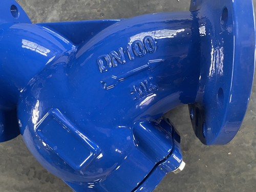 Y型過濾器JIS-10KDN100殼體字樣